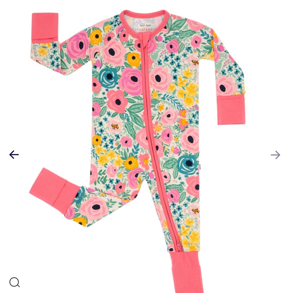 Little Sleepies Secret Garden Zippy
